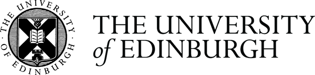 The University of Edinburgh logo (stacked version)